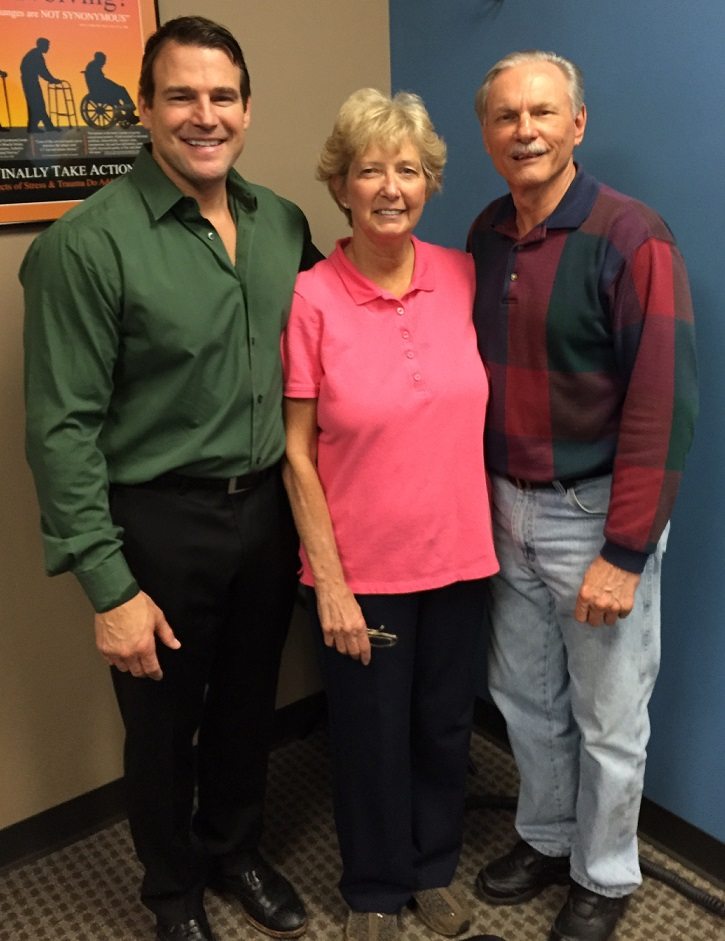 Sherry Knight with Husband and Dr. Patrick Baker