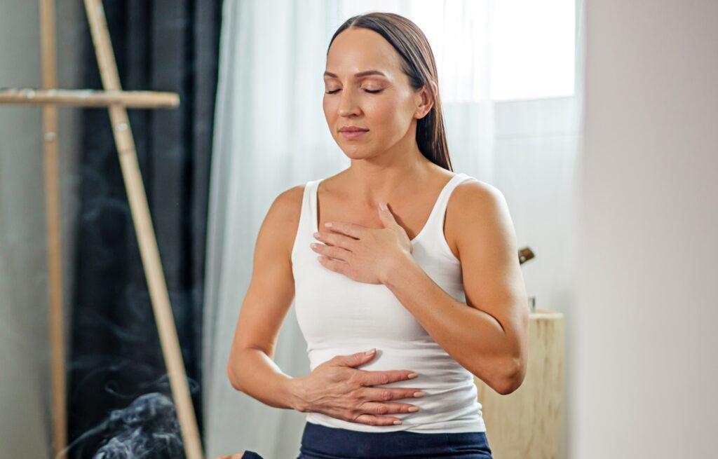 Breathing.-Low-back-pain-relief
