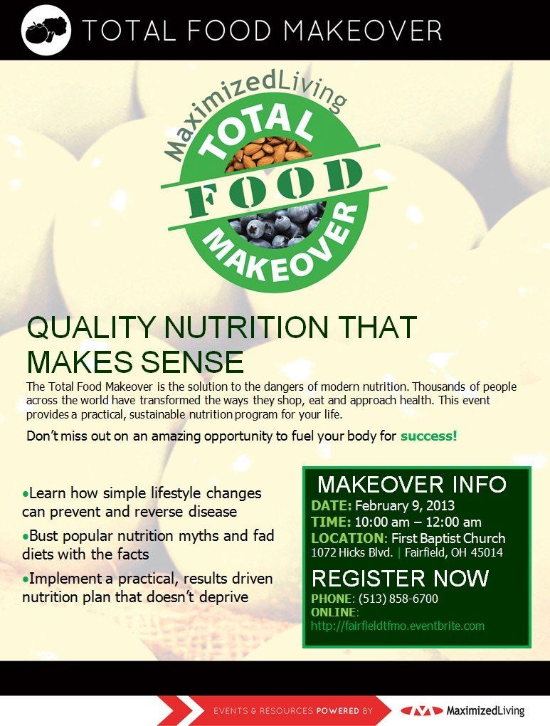 Baker Chiropractic Total Food Makeover Event