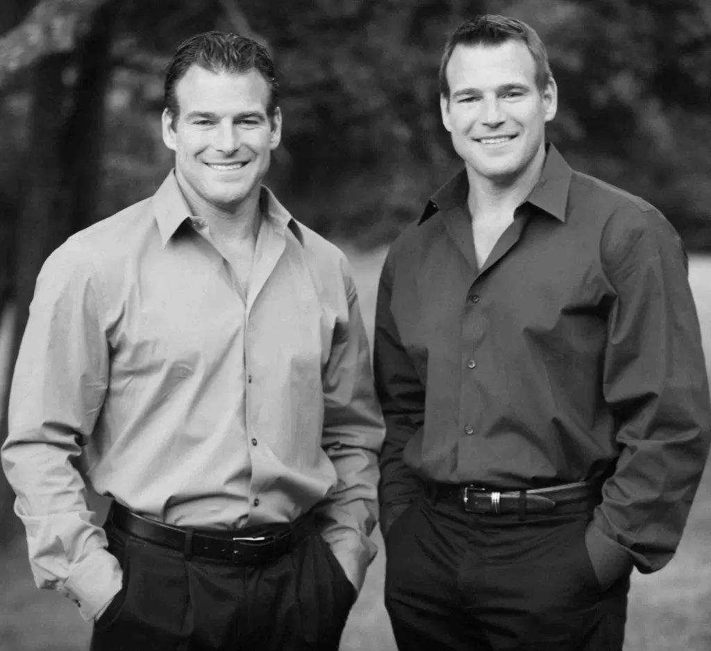 Doctors-Paul-and-Patrick-Black-and-White